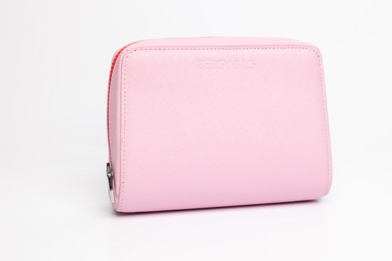 Insulated Cosmetic Clutch Pink