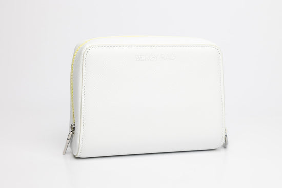 Insulated Cosmetic Clutch White